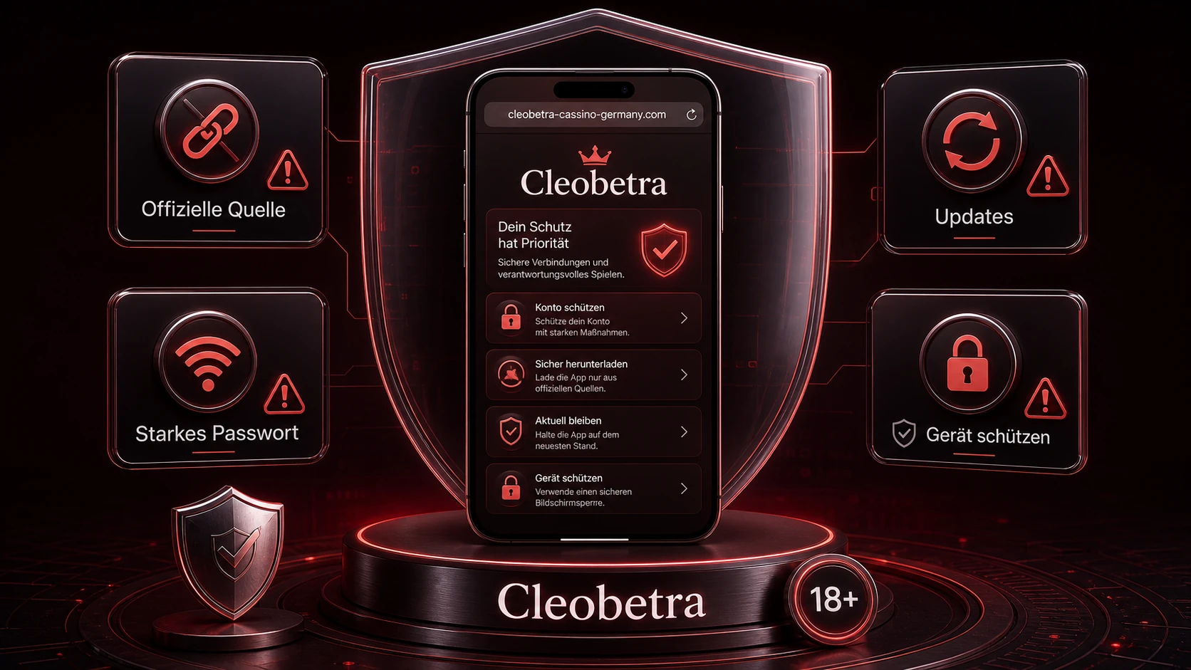 Sicherheit bei der Cleobetra Casino App