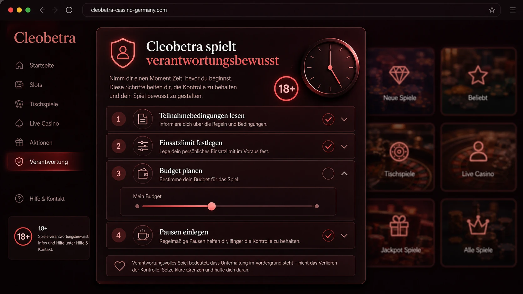 Cleobetra Spielen – Hinweise für Einsteiger